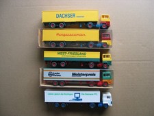 Wiking 530/540, Ford Lkw, Konvolut (5 Stk), Plastik, 1:87