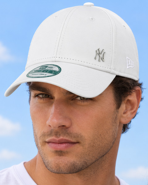 New York Yankees New Era 9Forty Flawless Logo Weiß Baseball Cap-image