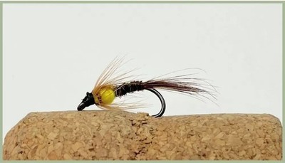 12 Pack  Barbless Pheasant Tail Nymph - Yellow, Choose Sizes, TroutfliesUK