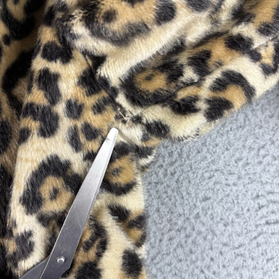 Piel sintética vintage años 60 La France 'Safari' Russel Taylor guepardo leopardo (defectos) Foto 4 de 4