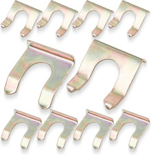 10pcs Brake Line Clips U Shape 29 X 29 X 27mm 1.11 X 1.06 L W 10 Pcs