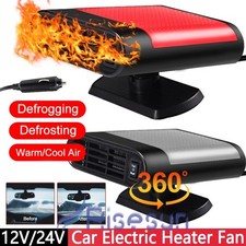 4in1 12V Car Heater Defroster Demister Heating Fan Plug in Cigarette Lighter A 