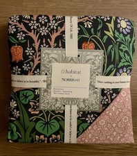 Habitat Morris & Co Blackthorn SuperKing Size Duvet Cover +2 Pillowcases Bed Set