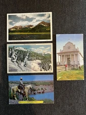 Idaho POSTCARD LOT Old Post Card Views USA Roadside America MIX