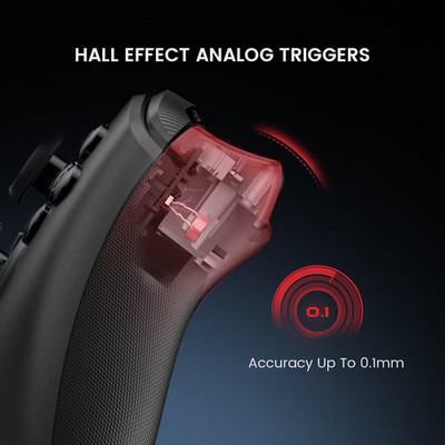 GameSir - T7 Wired Controller/Gamepad Hall Effect Joysticks for
