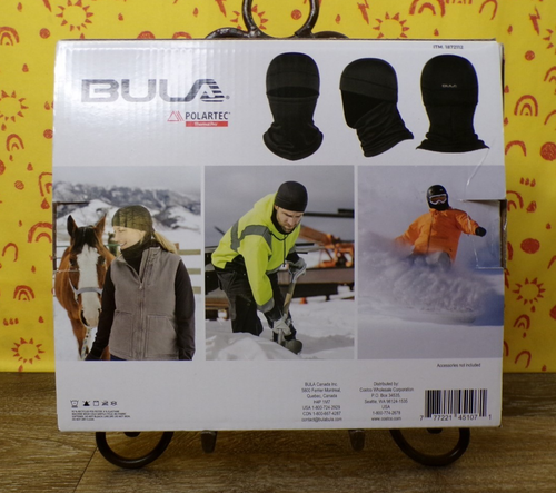 Bula Polartec ThermalPro Convertible Balaclava 2 Pack Black L/XL Ski Mask NIOB - Picture 3 of 6