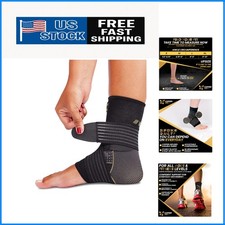 All-Day Support Ankle Brace for Men  Women - Medium, Lightweight and Breathable