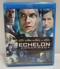 Echelon Conspiracy Shane West Ed Burns Ving Rhames Martin Sheen Blu Ray