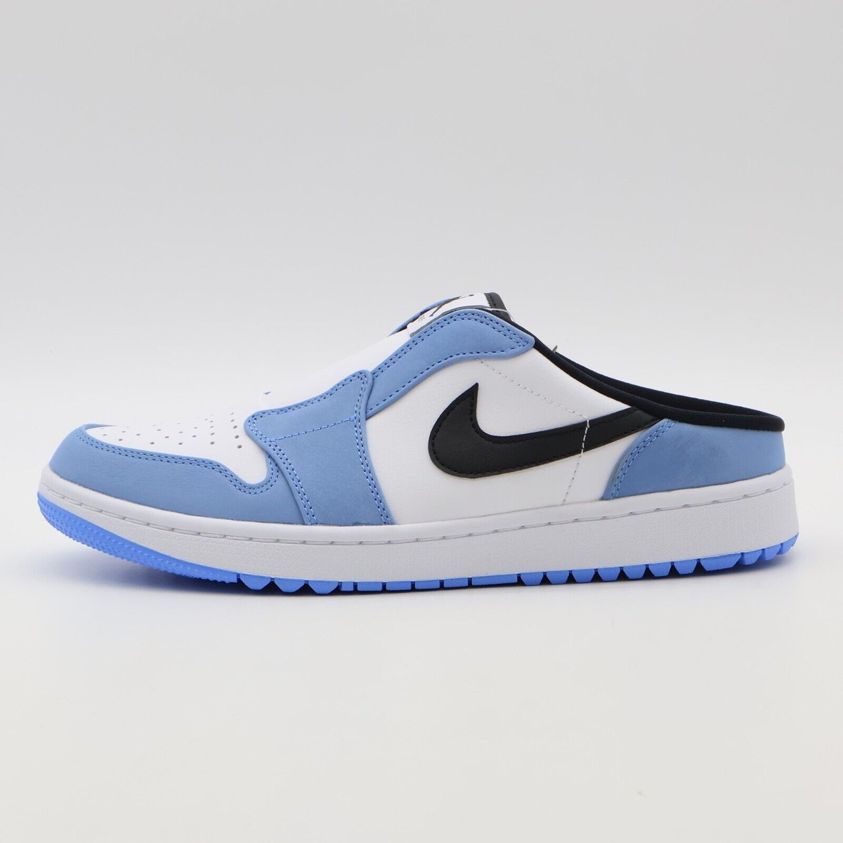 FJ1214-400 Nike Air Jordan 1 Mule Golf University Blue White Black