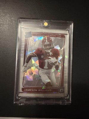 2022 Panini Chronicles Draft Picks Optic Jameson Williams Cracked Ice /11