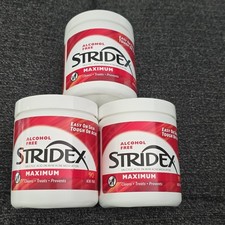 3 Stridex Medicated Acne Pads Maximum Strength CLeans 90 Ct. C076