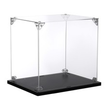 Acrylic Display Case, 8x6x6" for Displaying Collectibles, Dolls,Model Car