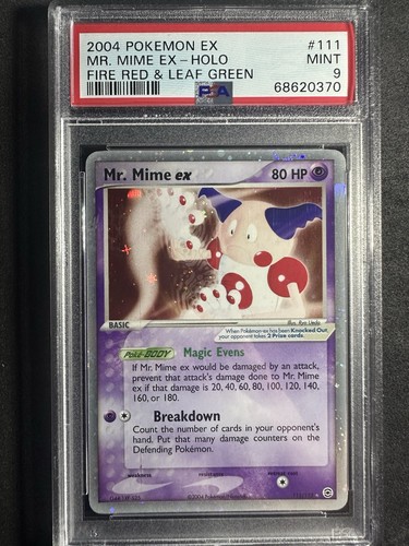 Mr. Mime ex graded PSA 9 for sale on eBay