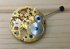 ETA UNITAS 6498 - Movement - Traditional Skeleton Beauty - Gold - No Sub Second