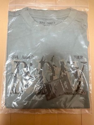 BTS SUGA Agust D D-DAY Jakarta Tour T-Shirt Grau L Konzert Exklusiv