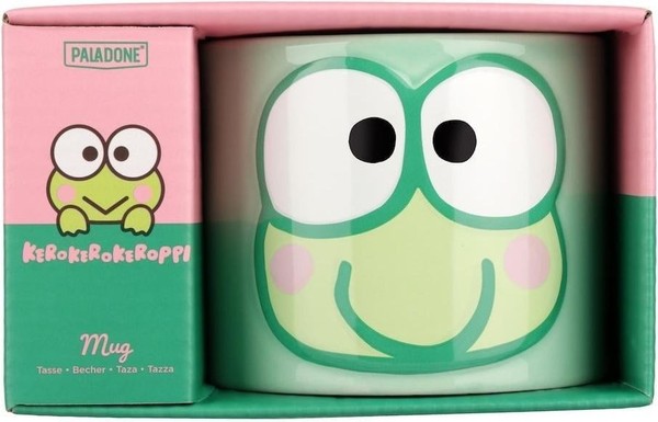 Gadget -D- Keroppi: Paladone - Embossed Mug (Tazza Sagomata) Paladone-image