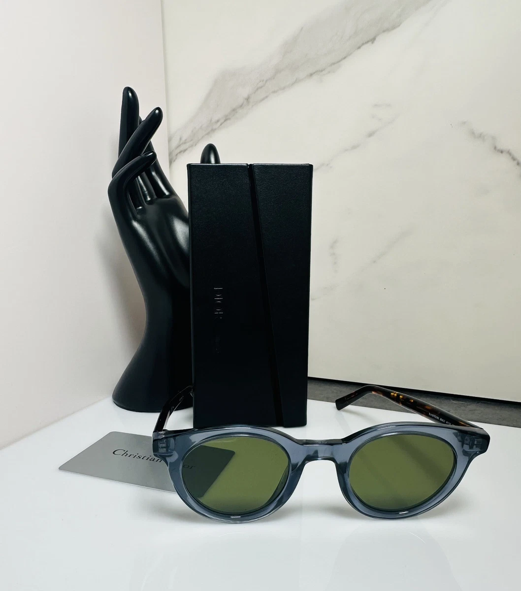 Dior Brown Frame Round Sunglasses for Men for sale | eBay display picture 1