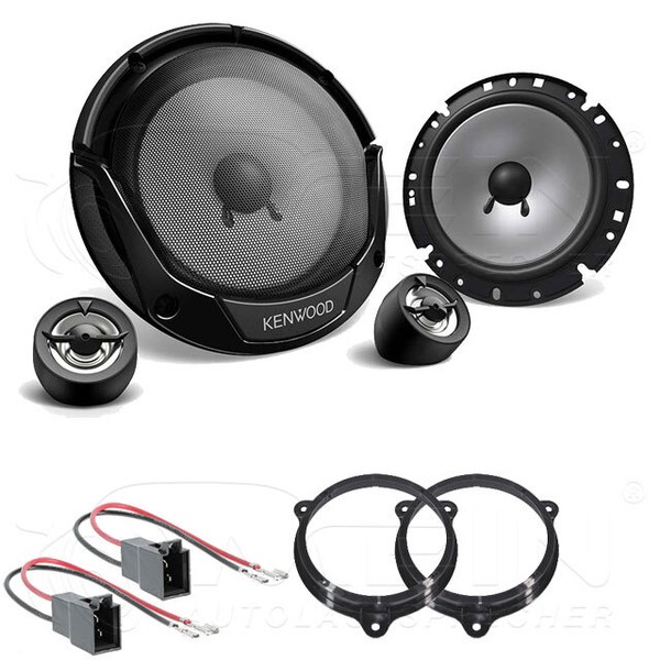 Kenwood Lautsprecher FüR Renault Laguna III 2007-2015 Heck TüR 2-Wege 300W #AJ41-image