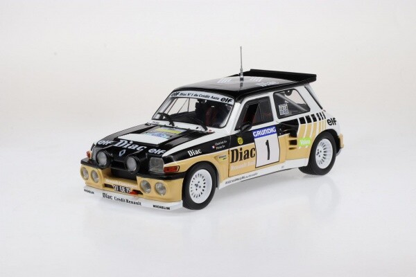 Solido 1 18 Renault 5 Maxi Turbo Rallye Du Var 1986 For Sale Online Ebay