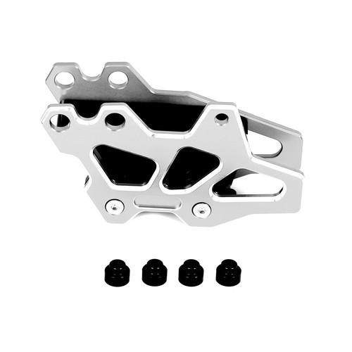 3D Engrave Silver Rear Chain Guard Guide Case Saver Set For Suzuki DRZ400 S/E/SM - Picture 10 of 19