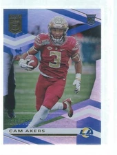 CAM AKERS 2020 PANINI DONRUSS ELITE TRUE RC #D 649/799