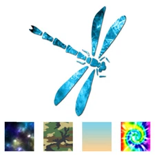 Dragonfly Tribal - Vinyl Decal Sticker - Multiple Patterns & Sizes - ebn236
