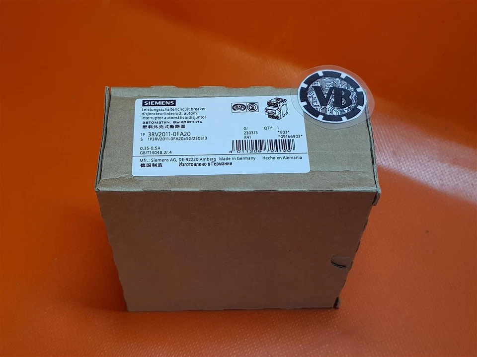 Disjoncteur Siemens 3RV2011-0FA20 / *E: 03 - Photo 2/3