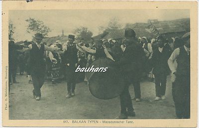 AK Balkan Typen  -Feldpost 1.WK  (f375)