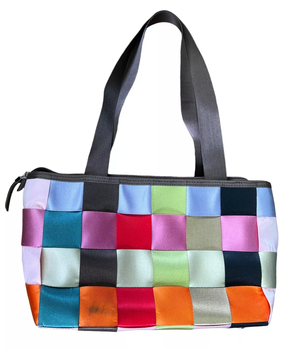 Comely seatbelt bag purse multi color 14 x 8 X 4 In shoulder bag