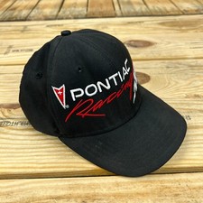 Vintage Pontiac Racing Hat Cap Strapback Made in the USA Embroidered