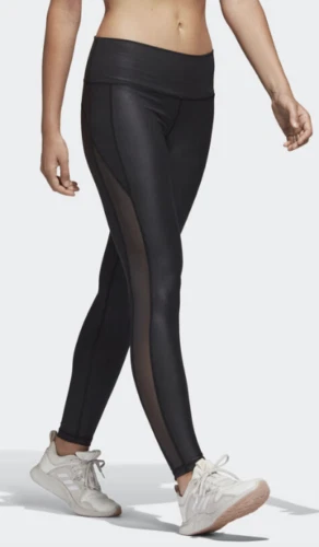 Leggings alla caviglia Adidas donna Activewear Believe This Liquid Shine alti 