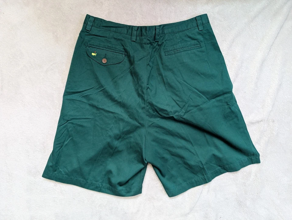 Pantalones Cortos de Golf para Hombre The Masters Collection Talla 16 Verde Augusta National RARO NUEVO CON ETIQUETAS Foto 2 de 4