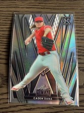 2024 Leaf Metal Baseball #86 CADEN DANA Silver  (XRC) 135/185  Angels
