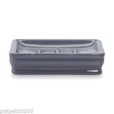 Cannon Soap Dish - Steel Grey
