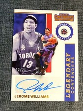 2019-20 Contenders Jerome Williams Legendary Contenders Bronze Auto SSP/25 MINT!