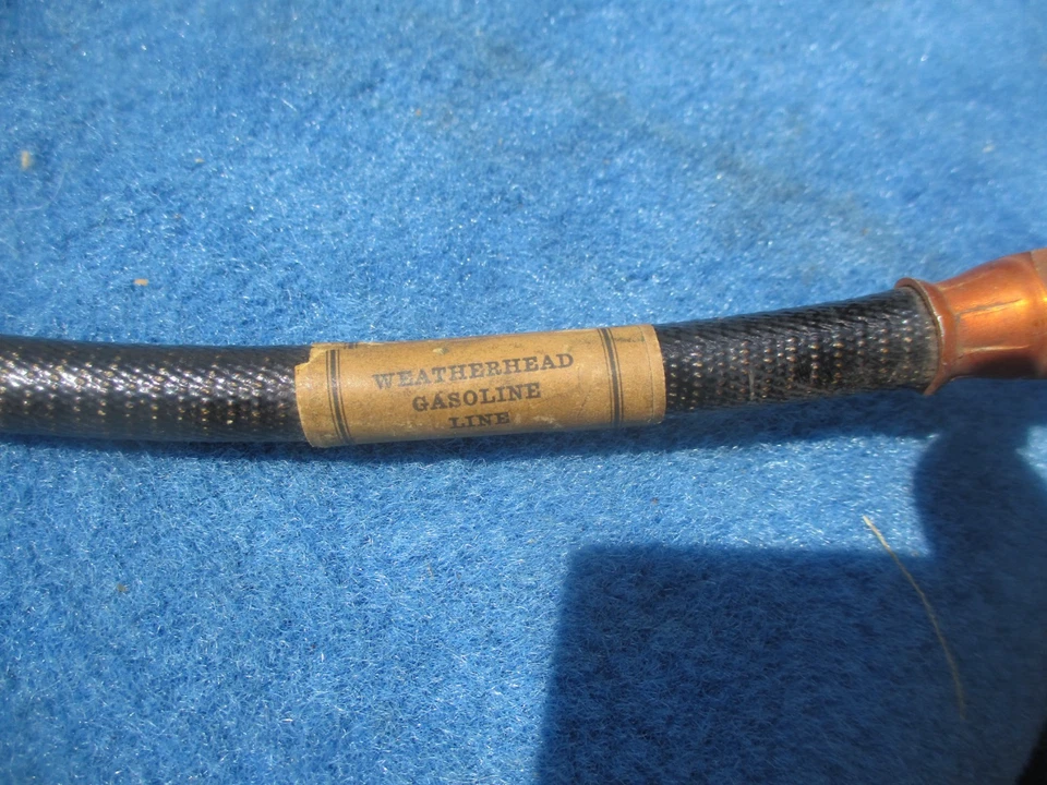 1937 1938 1939 1940 1941 Hudson Terraplane línea de combustible equipada NOS # 11035 Foto 2 de 4