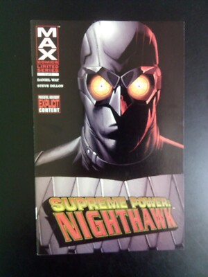 Supreme Power: Nighthawk #1 Marvel MAX 2005 Fn/VF Daniel Way Steve Dillon