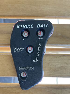 Lot Arbitre Baseball Rawlings - Clickers Strikes Outs - Sacs D'équipement