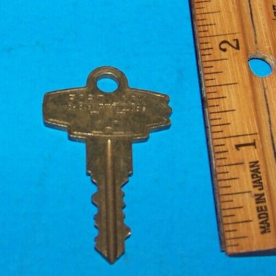 Fort Lock Vintage Key (750) (1418) Fort Lock Chicago Illinois USA | eBay