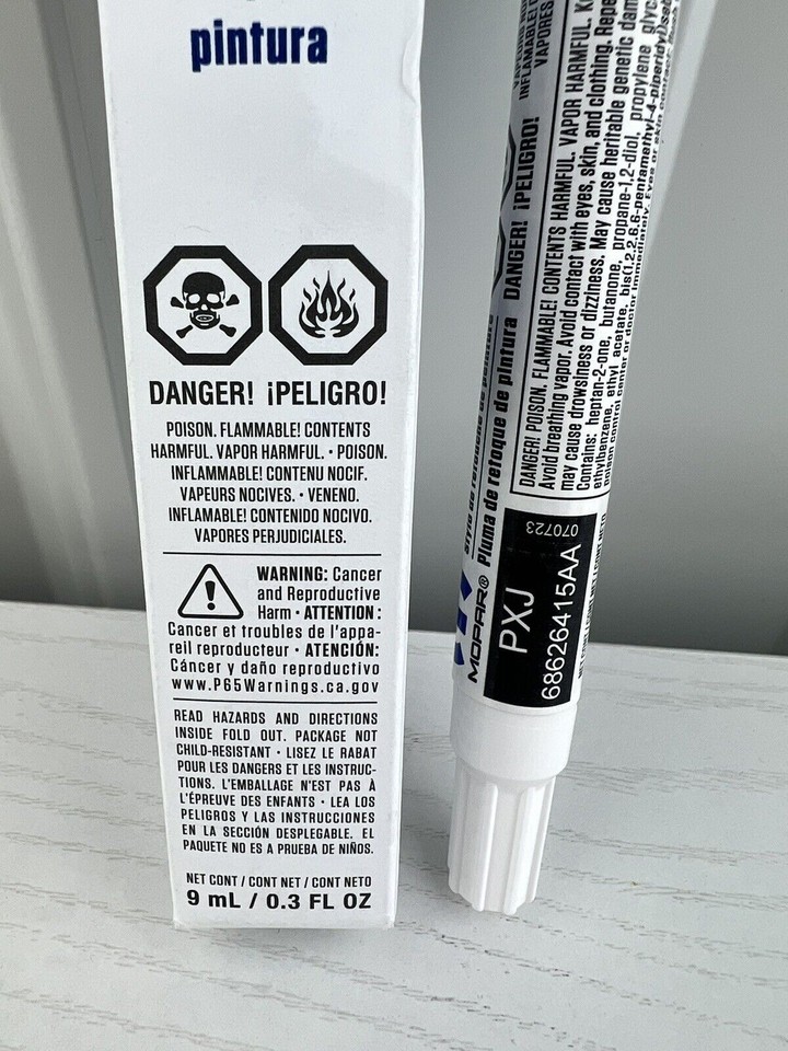 New Mopar 5in1 Touch Up Paint (PXJ) DIAMOND BLACK CRYSTAL P/C 68626415AA eBay