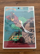 Rare VTG The ROCKETEER Disney COMIC Frame TRAY Puzzle Toy Sealed GOLDEN