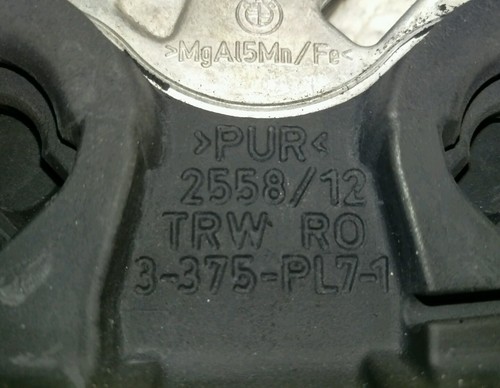 16 BMW F30 328i 335i 328xi 335xi Steering Wheel OEM 32 30 6 878 251 F31 F32 F33 - Picture 6 of 10