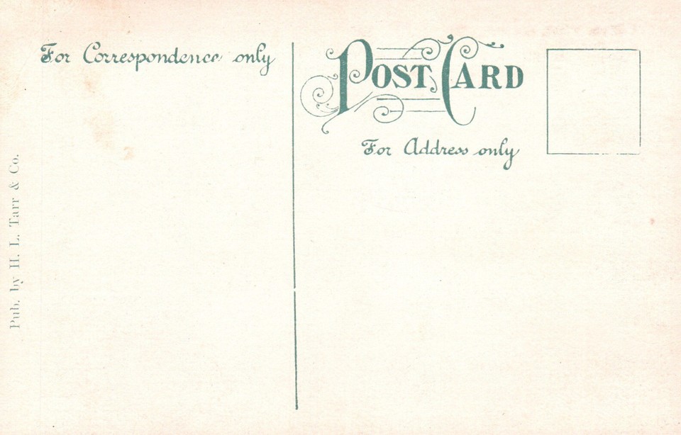 Postcard ME Auburn Maine A River View Unposted Divided Back Vintage PC