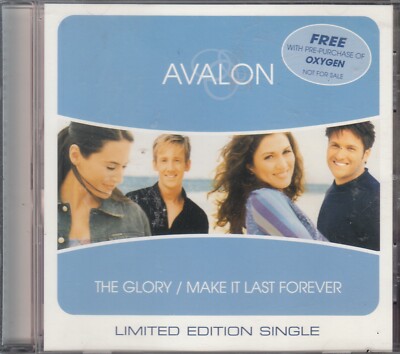 CD - AVALON (Maxi Single) The Glory / Make it Last Forever - Promo