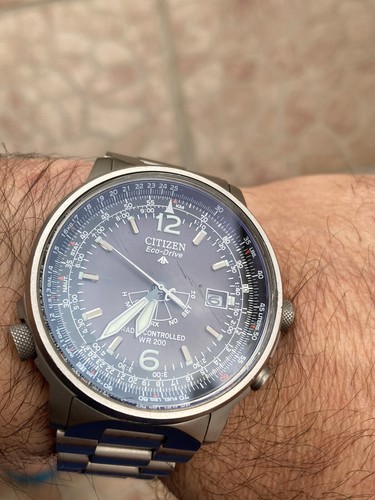 Citizen Eco Drive Radio Controlled Titanium | eBay