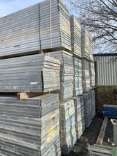 Rahmentafel ALU 2,50m x 0,64m Plettac/MJ/Alfix gebraucht Gerüst Aluboden