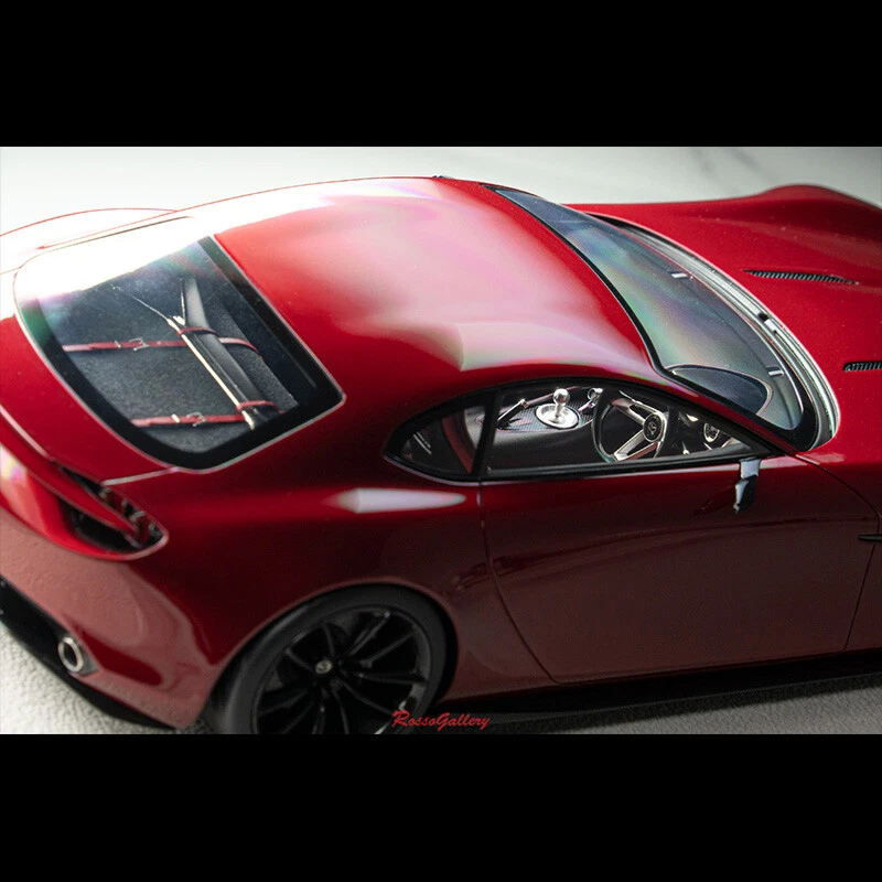 新品 1/18 make up マツダ Rx Vision メイクアップ製 MAKE UP 1:18 Scale Mazda RX-Vision 2015 Red Diecast Car