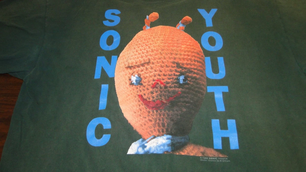 Vintage 1992 Sonic Youth Dirty T Shirt X LARGE Single Stitch sleeve Brockum  tag