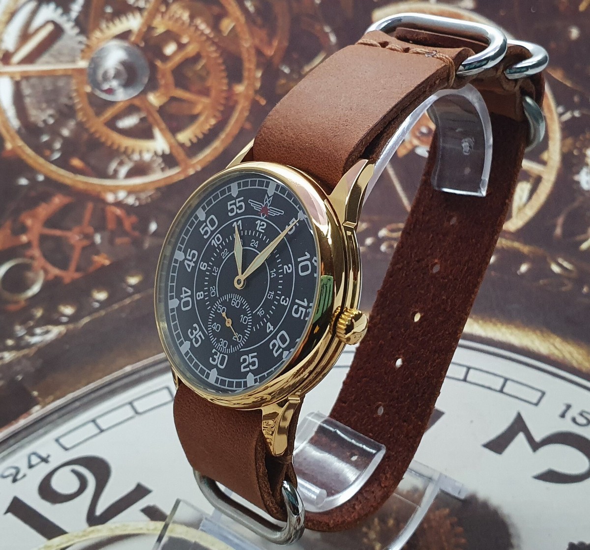 Vintage Watch USSR Sturmanskie 2602 Pilot Aviation Soviet