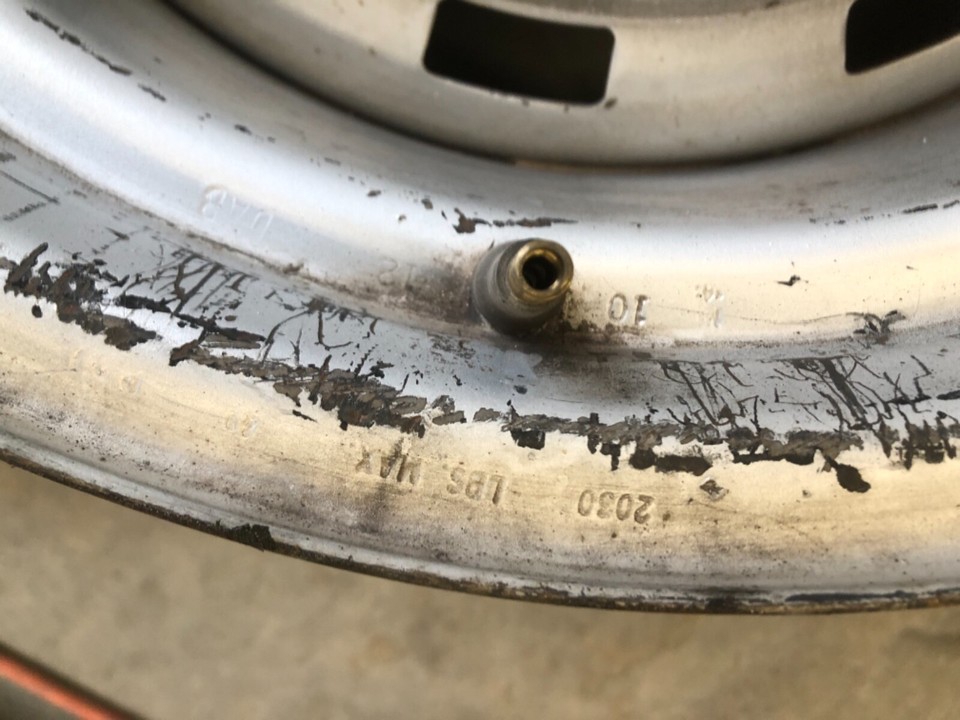 15x8 Chevy 4wd Truck Rally OEM Rims Steel Wheels 4x4 6 lug C10 K5 ...